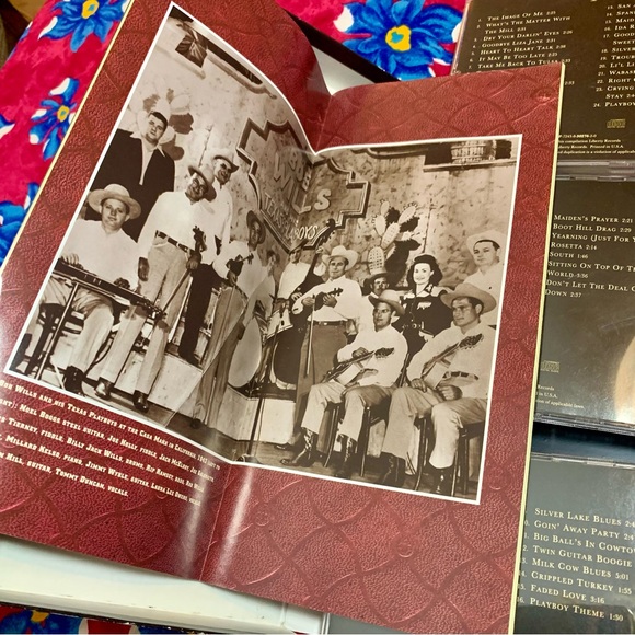 Bob Wills and His Texas Playboys "Encore" 3 Disc CD Box Set Western Swing 🎶🎹🎶 - Picture 15 of 15